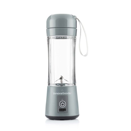 BATIDORA PORTÁTIL REC 380ML RECARGABLE GRIS INNOVAGOODS