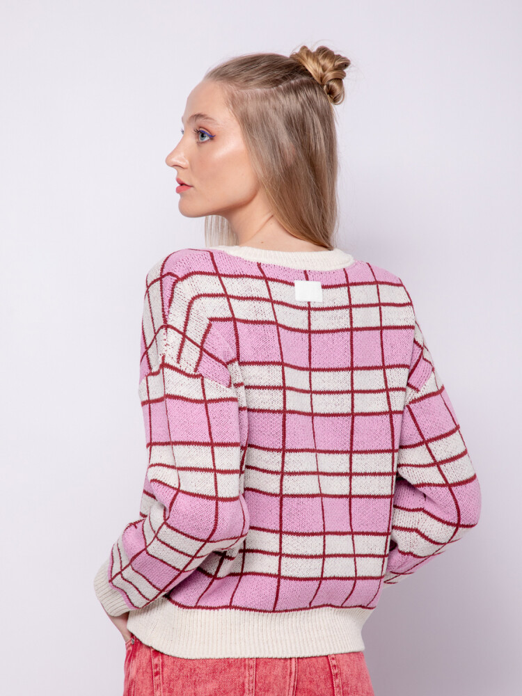 SWEATER MEGARA Rosa Lirio