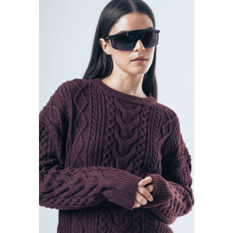 Sweater Kinaly Bordeaux