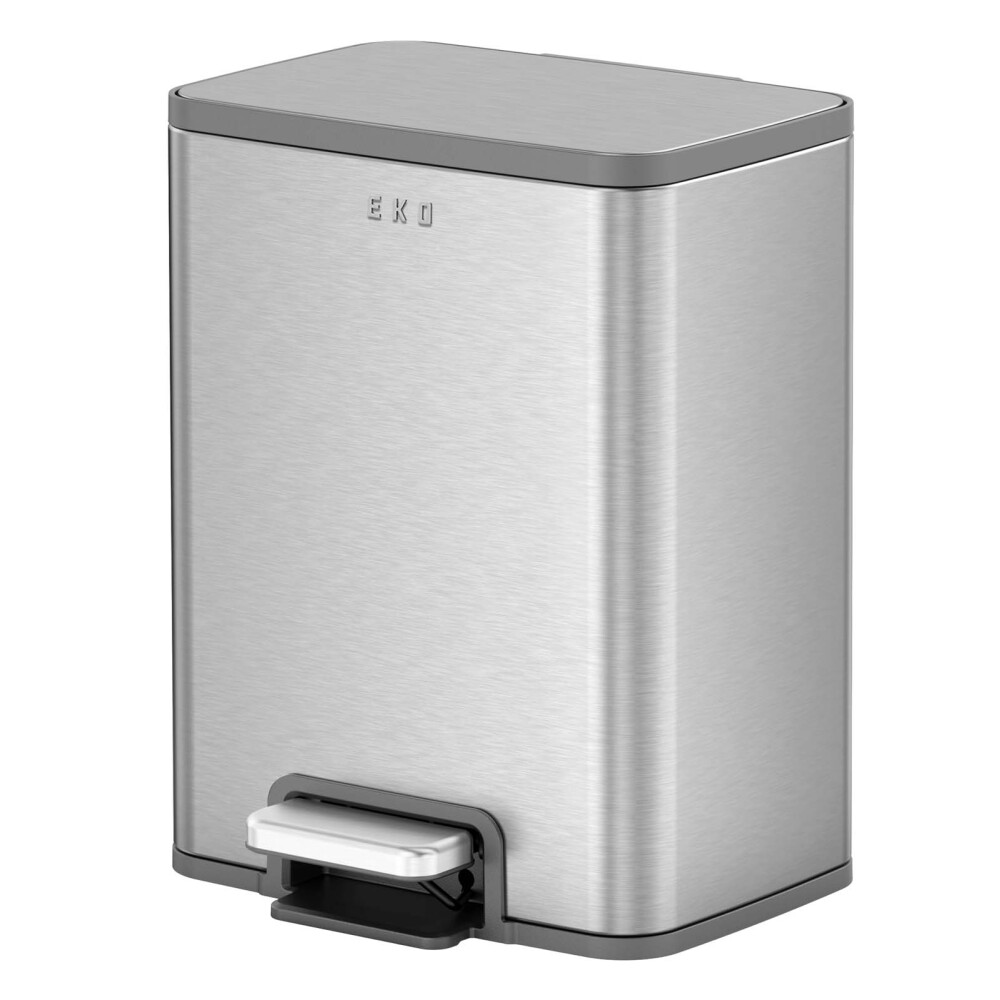 PAPELERA ACERO-INOXIDABLE GRIS EK9161MMT