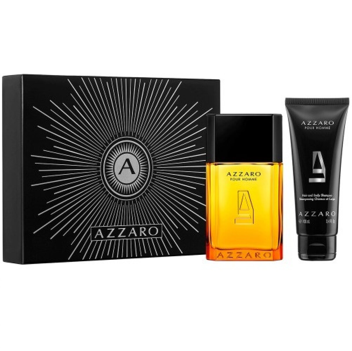 Perfume Azzaro Pour Homme Edt 100ml+hair&body Shampoo 100ml 