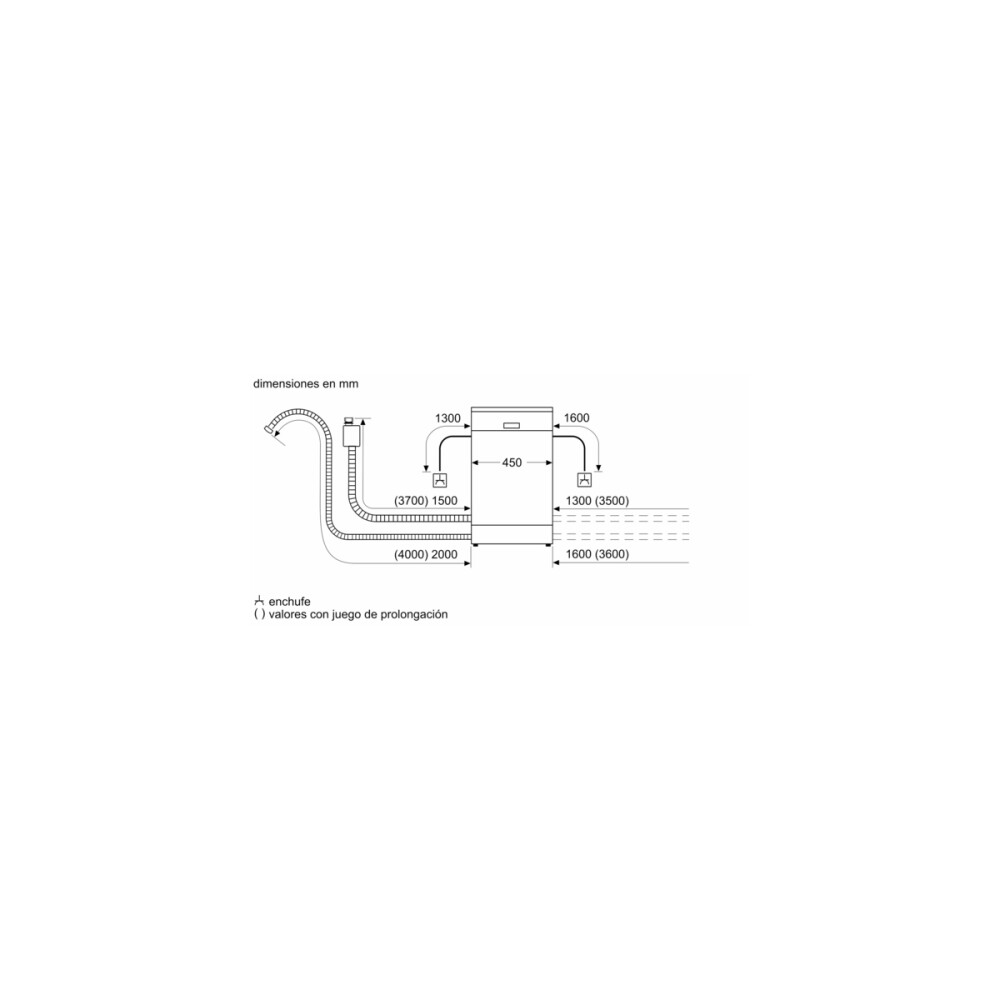 Lavavajillas panelable Bosch SPV4EMX25E 10 servicios Lavavajillas panelable Bosch SPV4EMX25E 10 servicios