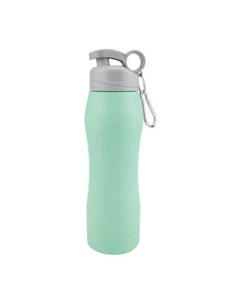 CARAMAÑOLA 750ML ACERO VERDE AGUA MATE GRIS CARAMAÑOLA 750ML ACERO VERDE AGUA MATE GRIS