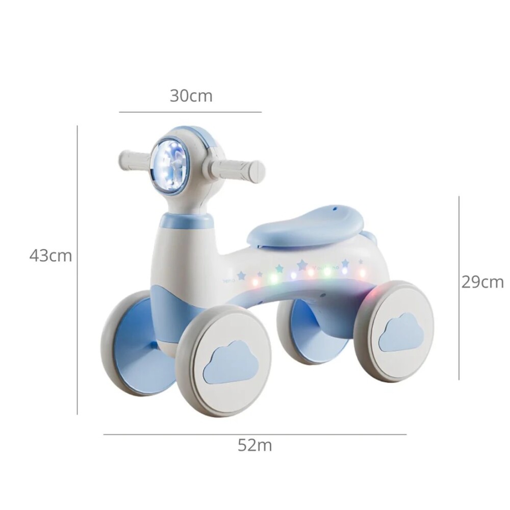Buggy led - CLOUDY celeste