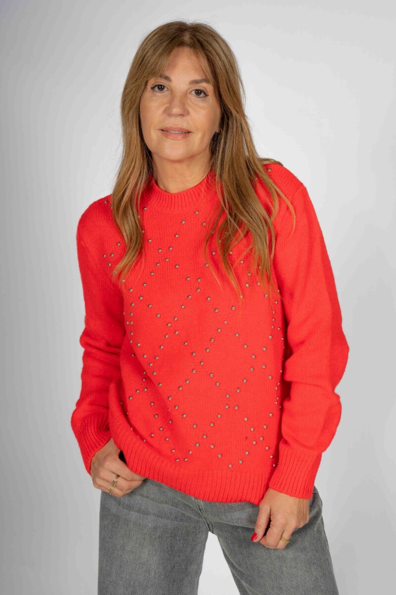 Sweater Tacha - Rojo 