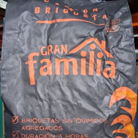 CARBON GRAN FAMILIA 3KGS + BRIQUETAS CARBON GRAN FAMILIA 3KGS + BRIQUETAS