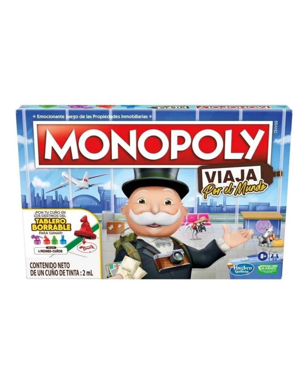 Juego de mesa Monopoly Vuelta al Mundo Hasbro 