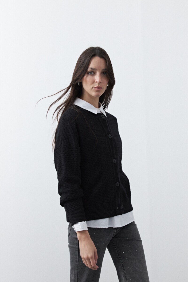 CARDIGAN TEODORA Negro