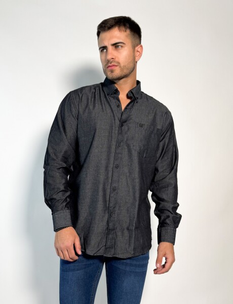 Camisa Jean Nicolaos Negro