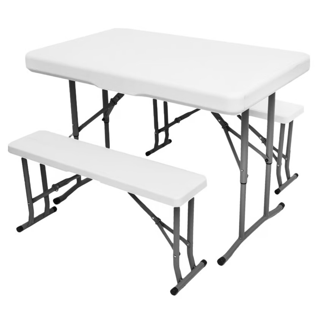 MESA GARDEN + 2 BANQUETAS PLEGABLES (1046748) 