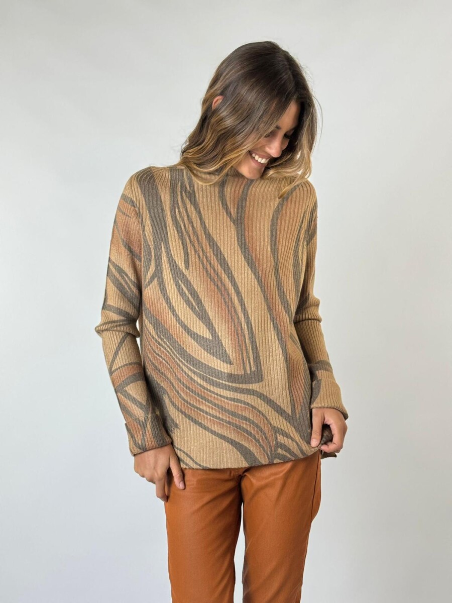 SWEATER NIVES - CAMEL 