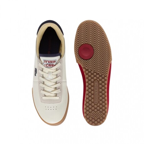 Championes LACOSTE Aura White