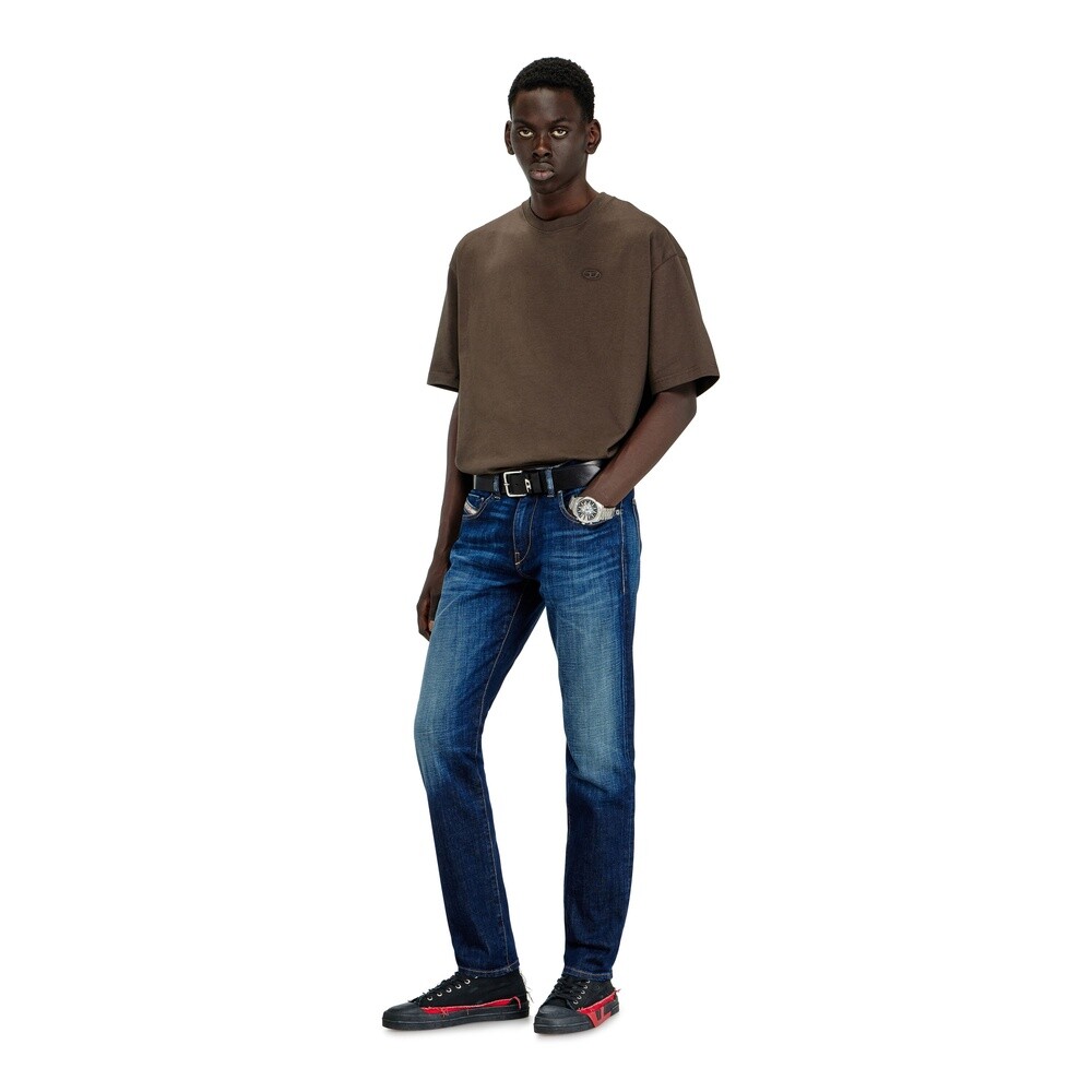 Jeans Urbano Para Hombre 2019 D-Strukt Azul Marino