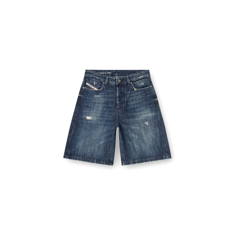 Short Para Mujer De-Sire-Short Short Azul oscuro
