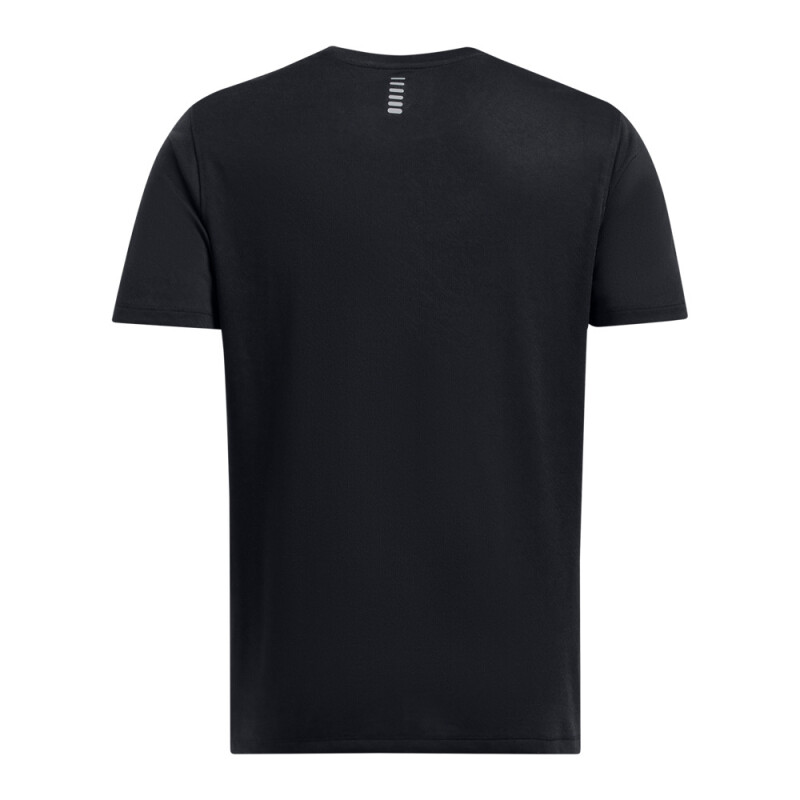 UA LAUNCH CAMO SHORTSLEEVE-BLK BLK-001