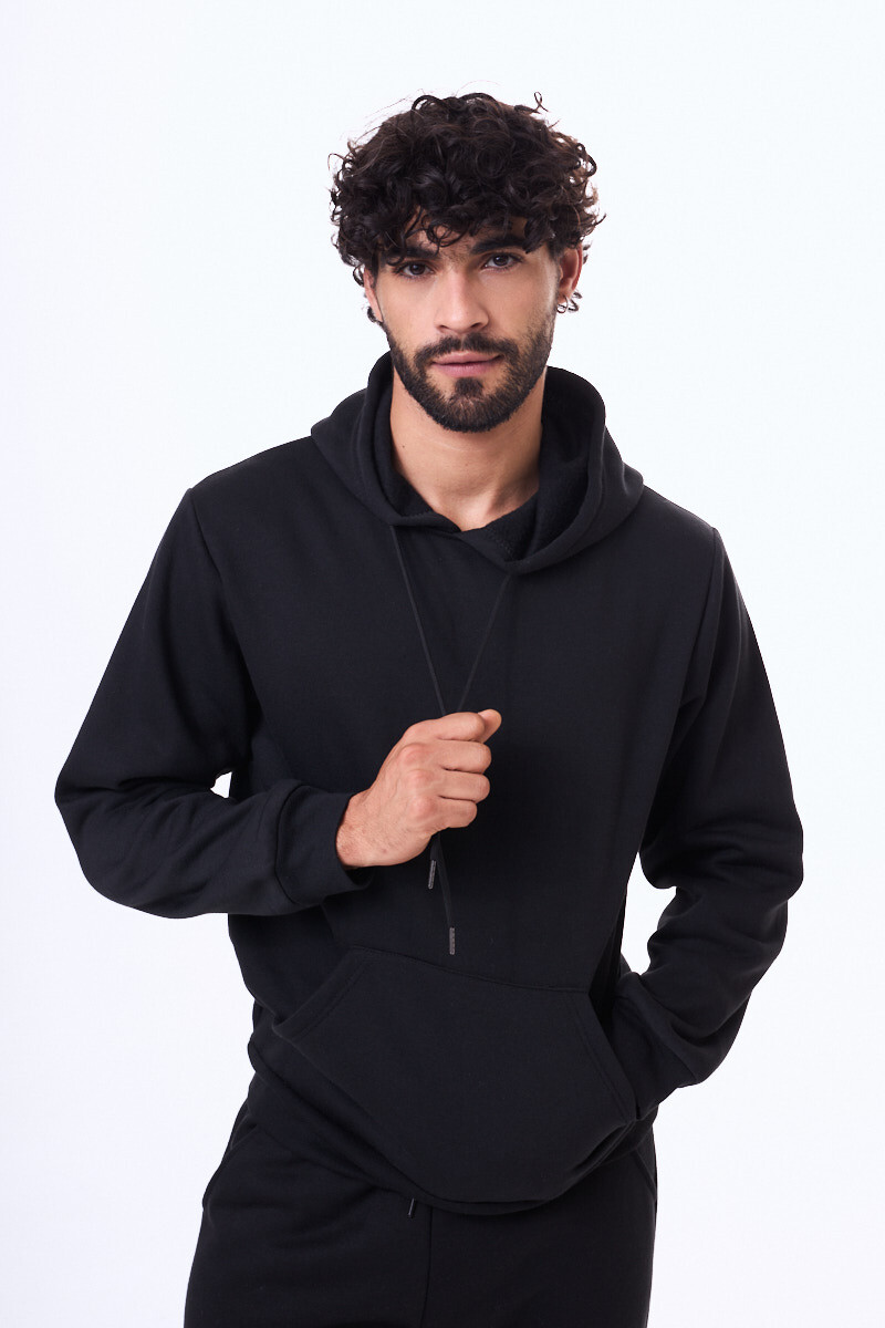Buzo felpa Junin - Negro 