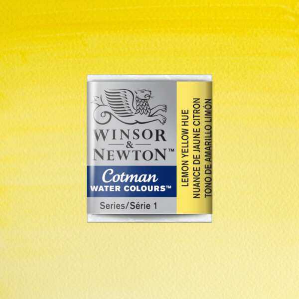 Acuarela Cotman - Winsor & Newton Tonos Amarillos