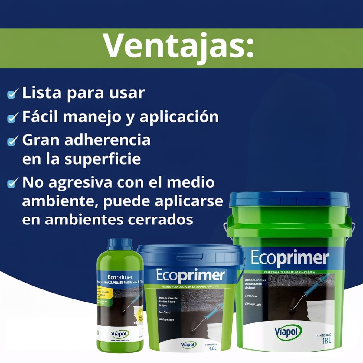 ECOPRIMER 18LT VIAPOL Ecoprimer 18lt Viapol