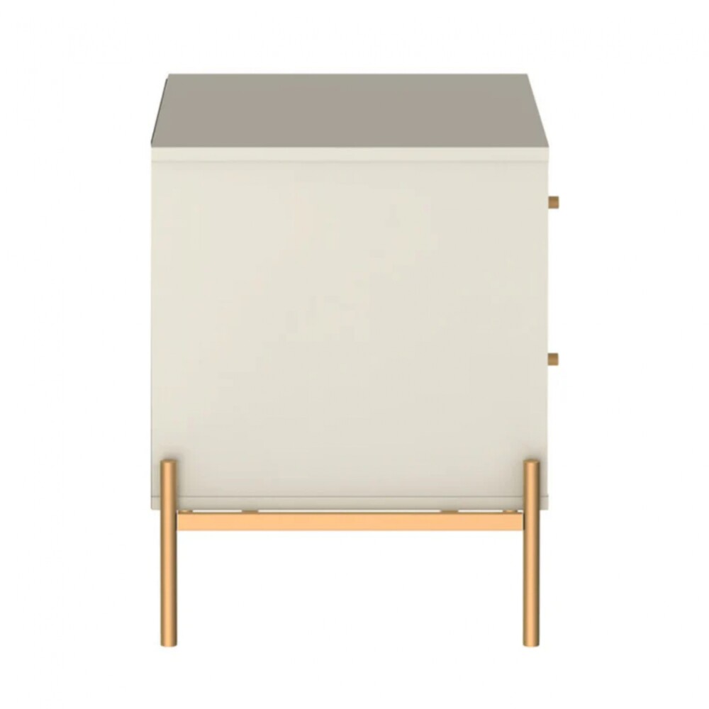 Mesa de Luz Jasper White Gloss