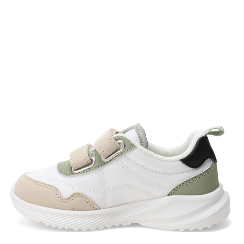 Championes de Niño Croco Kids CIOTAT con velcro Beige