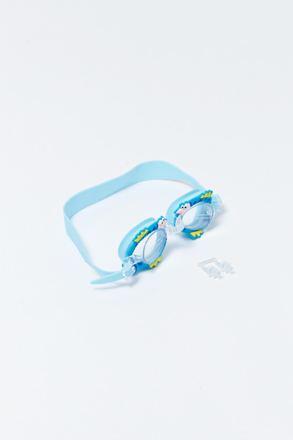 Lentes Para Agua Celeste