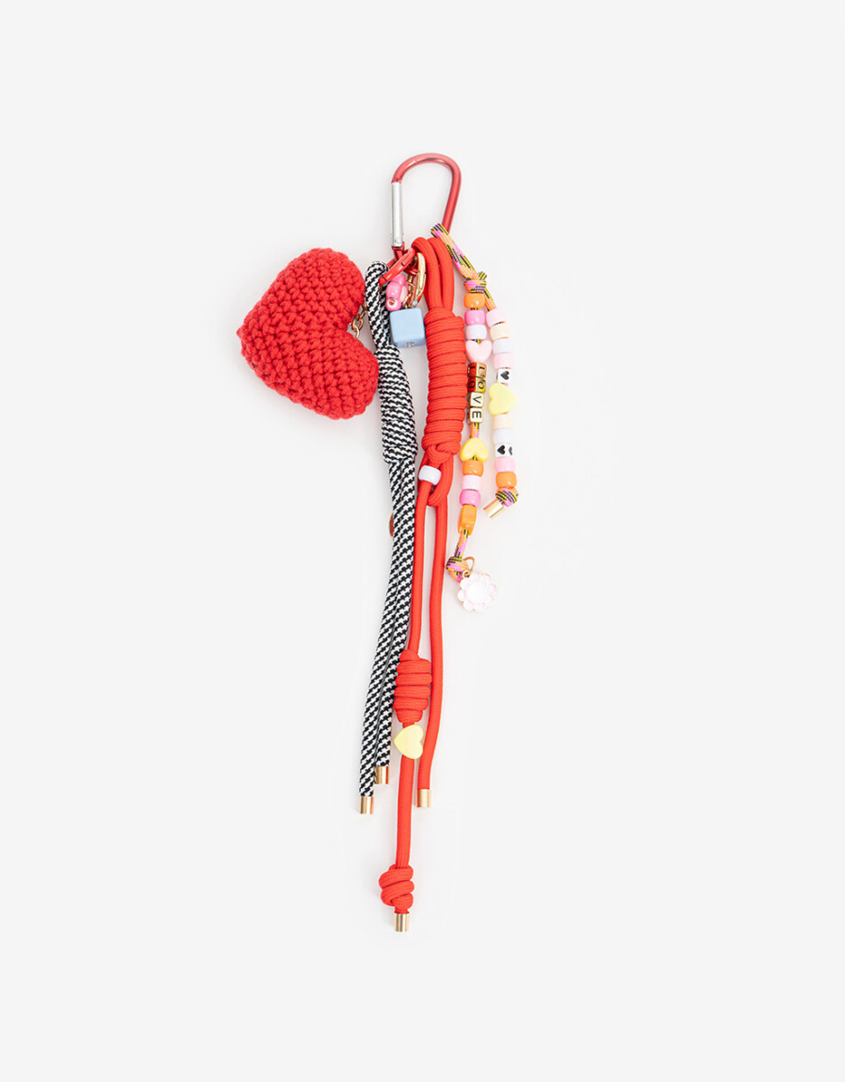 Llavero Y Bag Charm Crochet 