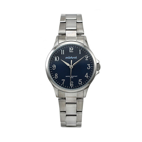 Reloj Mistral Clasico Acero Blanco 0