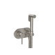Ducha Higienica De Empotrar Terminacion Brush Nickel Serie Murcia