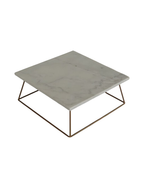 SOPORTE MARMOL 30x30x12CM DORADO/BLANCO SOPORTE MARMOL 30x30x12CM DORADO/BLANCO