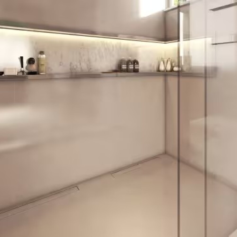 ELLEVE Receptaculo c/sifón tapa ac inox 70cm Smart Elleve Receptaculo C/sifón Tapa Ac Inox 70cm Smart