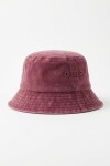 Gorro bucket washed bordo