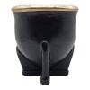 MATE CAMIONERO PLATA Y ORO 24 negrouniforme