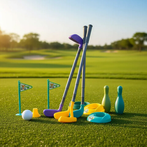 Set de Golf Completo con Palos de 48 cm U