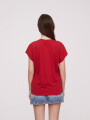 Remera Andahlo Rojo Oscuro