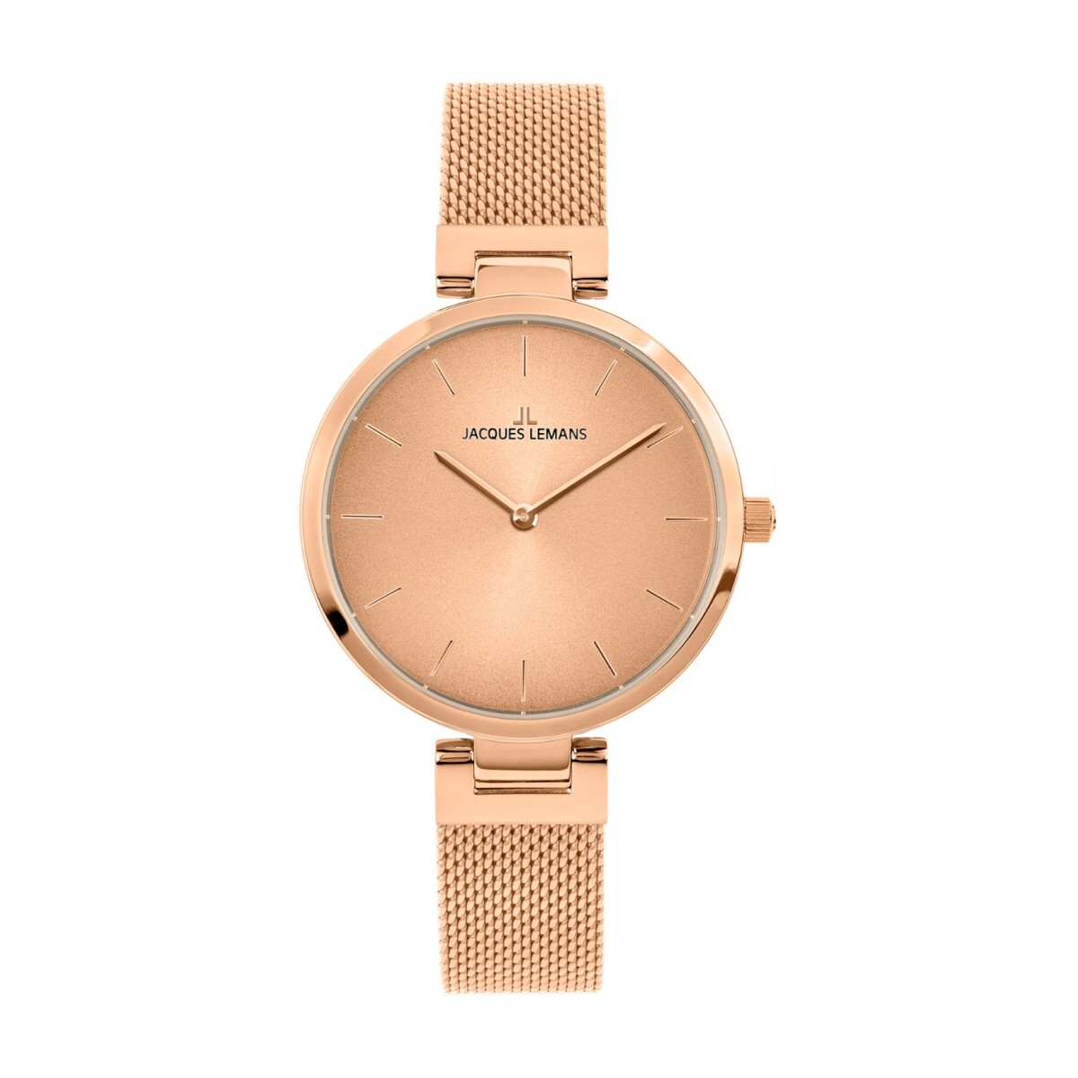 Reloj Jacques Lemans 1-2110l Milano De Acero Inoxidable En Oro Rosa 