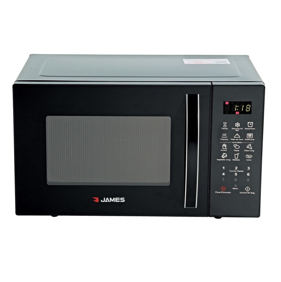 James Microondas Digital J23 Mdn Negro 23 Litros 