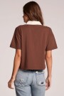 REMERA DE MANGA CORTA ANTONI Marron