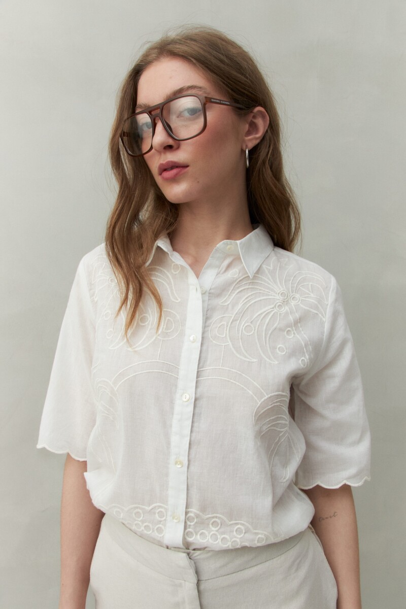 CAMISA SASHA Blanco
