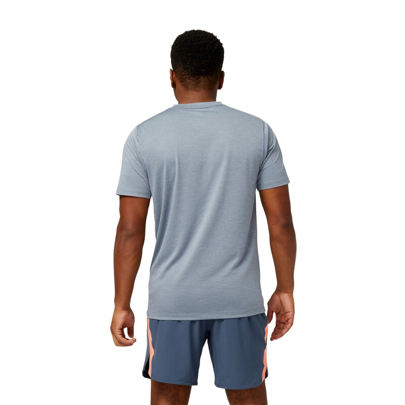 Remera New Balance de hombre - MT31095GMH GREY
