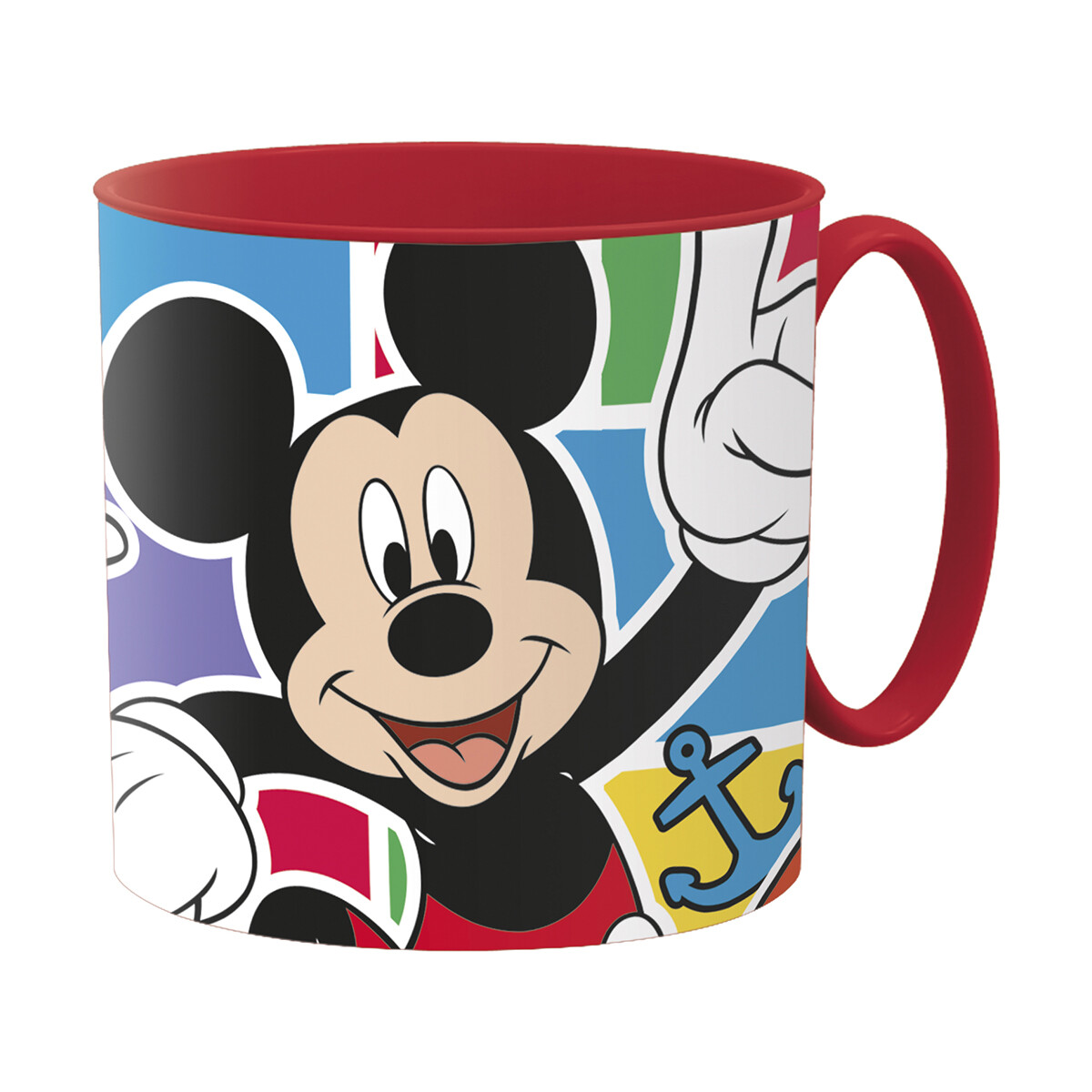 Taza Plástico Mickey para Microondas 265 ml 