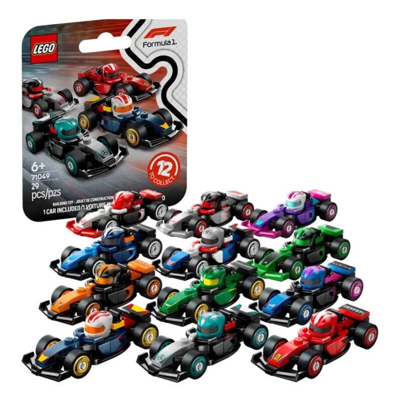 Lego Speed Mini Coche F1 58 pcs 7+ Lego Speed Mini Coche F1 58 Pcs 7+