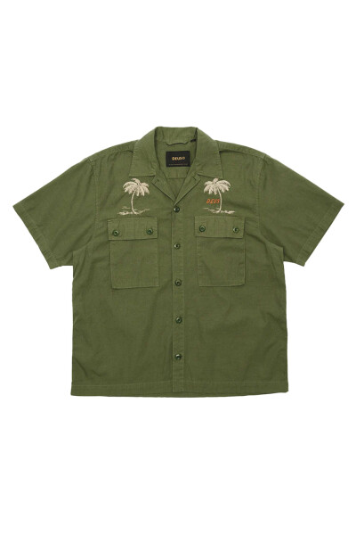 Stranded Fatigue Shirt Verde