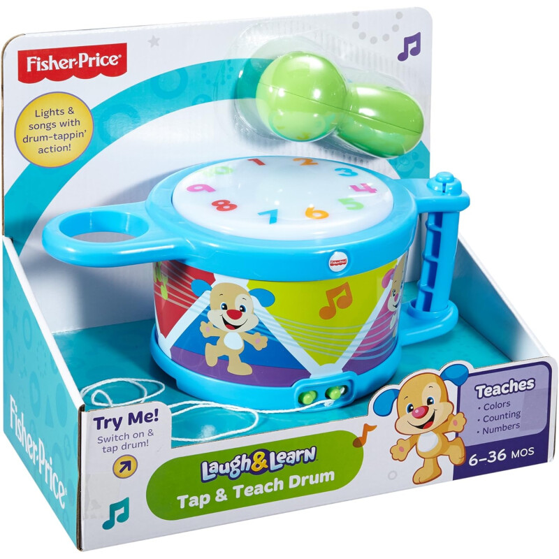 Tambor de Toque y Aprendizaje Fisher Price Tambor de Toque y Aprendizaje Fisher Price