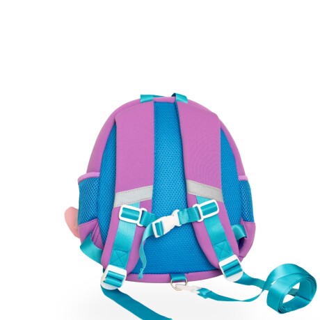 Mochila Infantil brio neopreno con bolsillos frontales y laterales Gatito