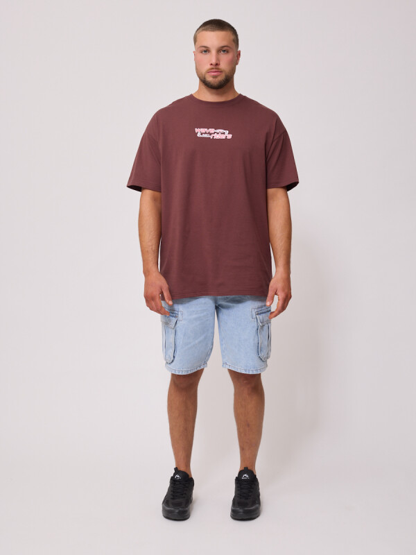 T-SHIRT KINES RUSTY Chocolate