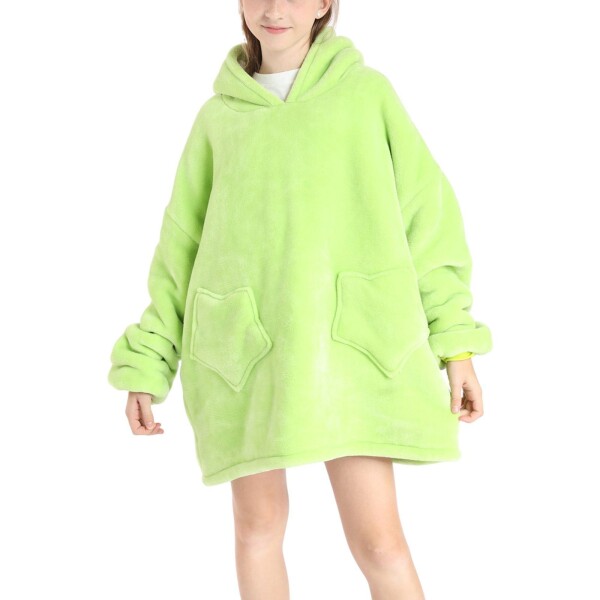 Manta Buzo Canguro Polar Con Capucha Corderito Infantil Color Variante Dinosaurio