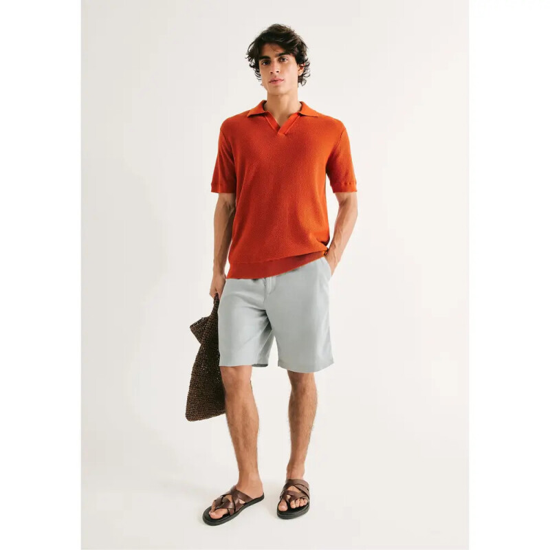 BERMUDA MASC VERDE CLARO