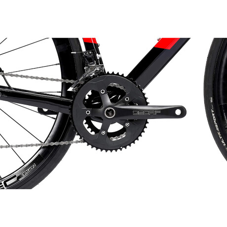 Java - Bicicleta de Ruta Vesuvio - 700C. 22 Velocidades, Talle 57. Color Negro / Rojo. 001