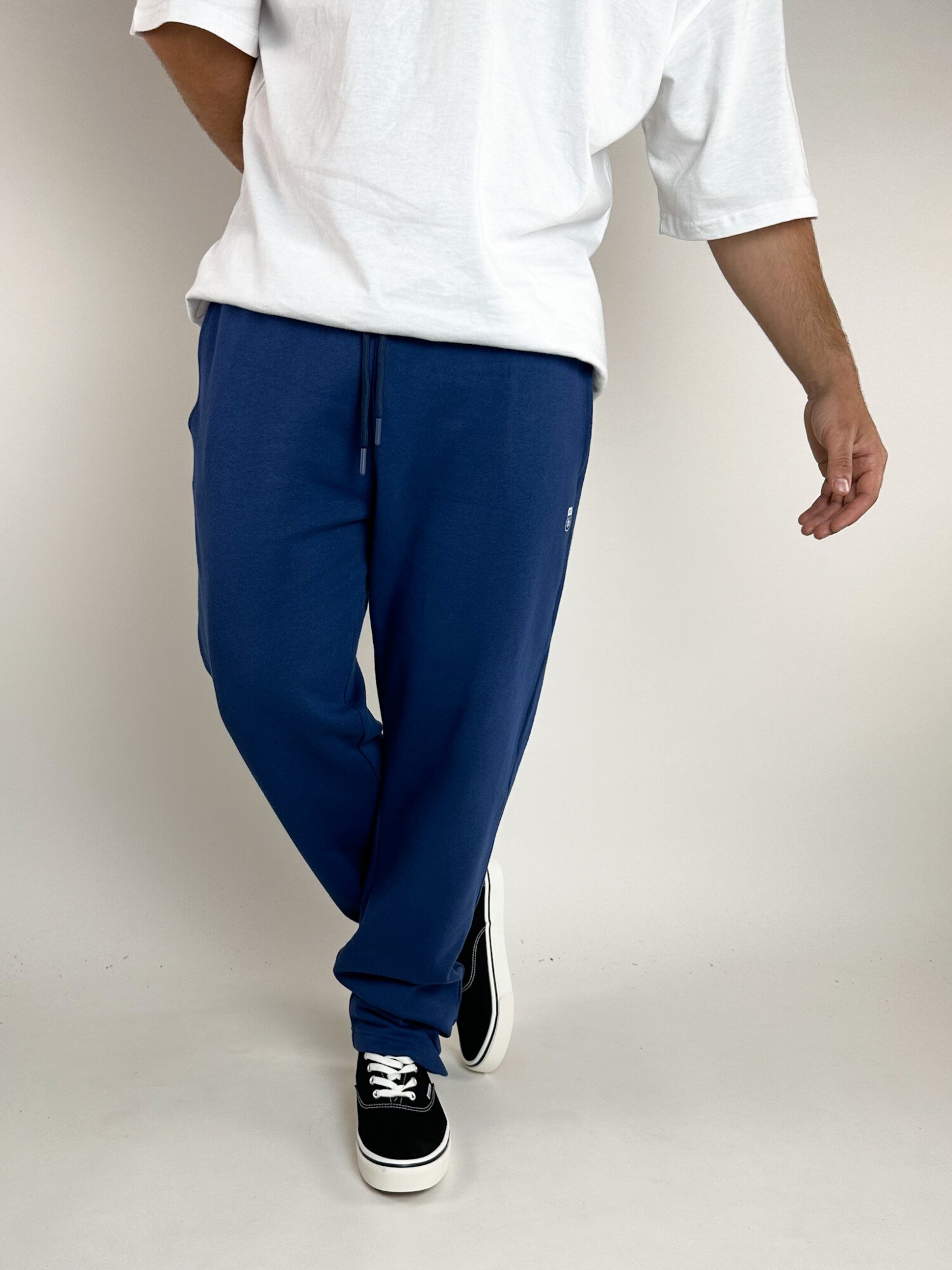 Pantalón deportivo con puño Abidal - Gris Melange — Route 66