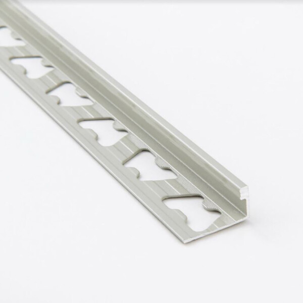 PERFIL L ALUMINIO 10MM CROMO BRILLO 2500MM Perfil L Aluminio 10mm Cromo Brillo 2500mm